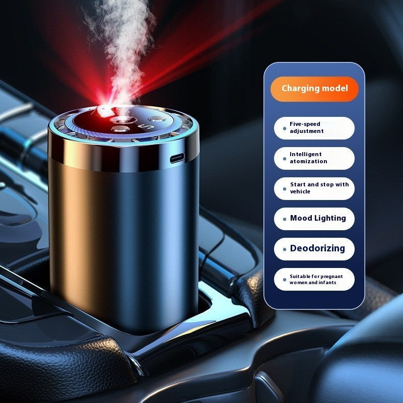 Car Intelligent Aromatic Diffuser Car Perfume Decoration Humidifier